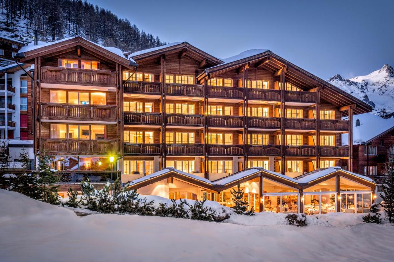 Wellnesshotel Schweizerhof Saas Fee المظهر الخارجي الصورة